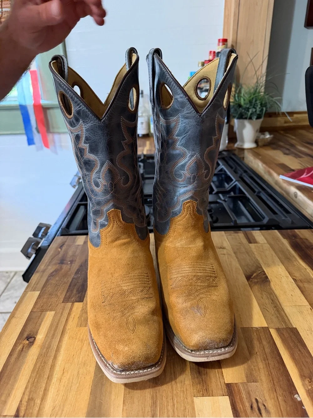 Smoky Mountain Boots Men's Tan Cowboy Boot